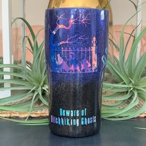 24 ounce custom created glitter  tumbler